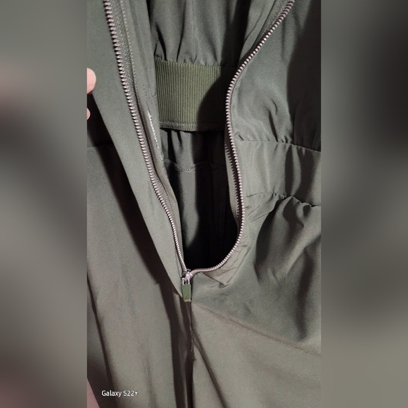 LIVI BY LANE BRYANT SIZE 18 ELEGANT Y BEAUTIFUL SLEEVELESS GREEN JUMPSUIT - Picture 11 of 16